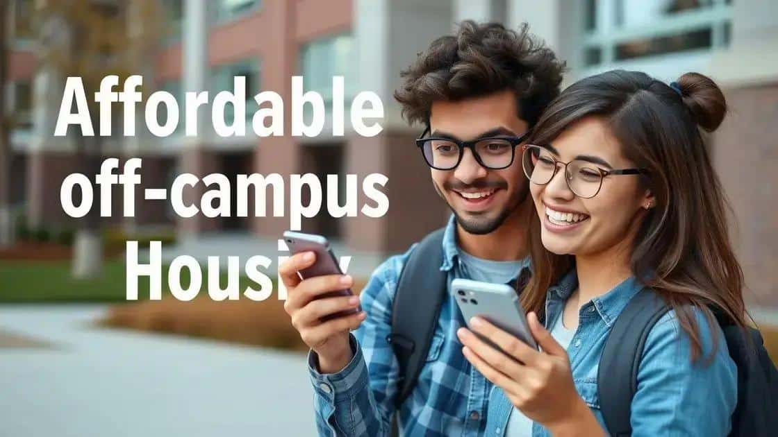 Affordable accommodation options in college towns