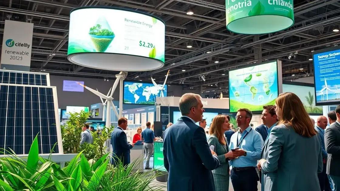 Future forecasts for renewable energy investments