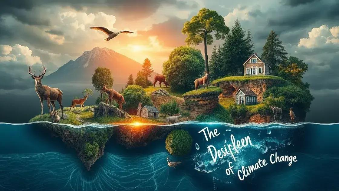 Key impacts of climate change on our environment