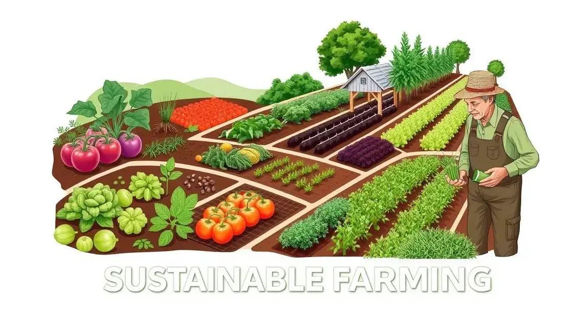 Benefits of sustainable farming techniques