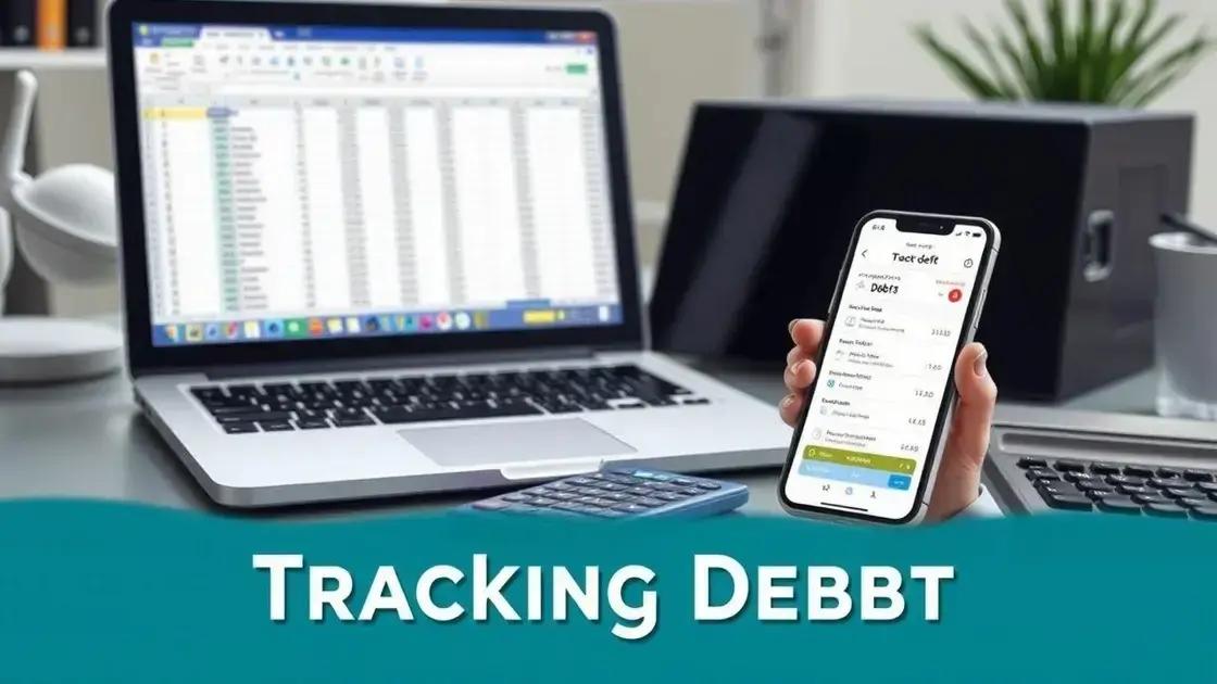 Tools and resources for tracking your debt